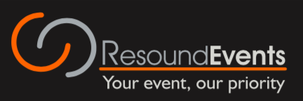 Resound Events - Your event, our priority Logo